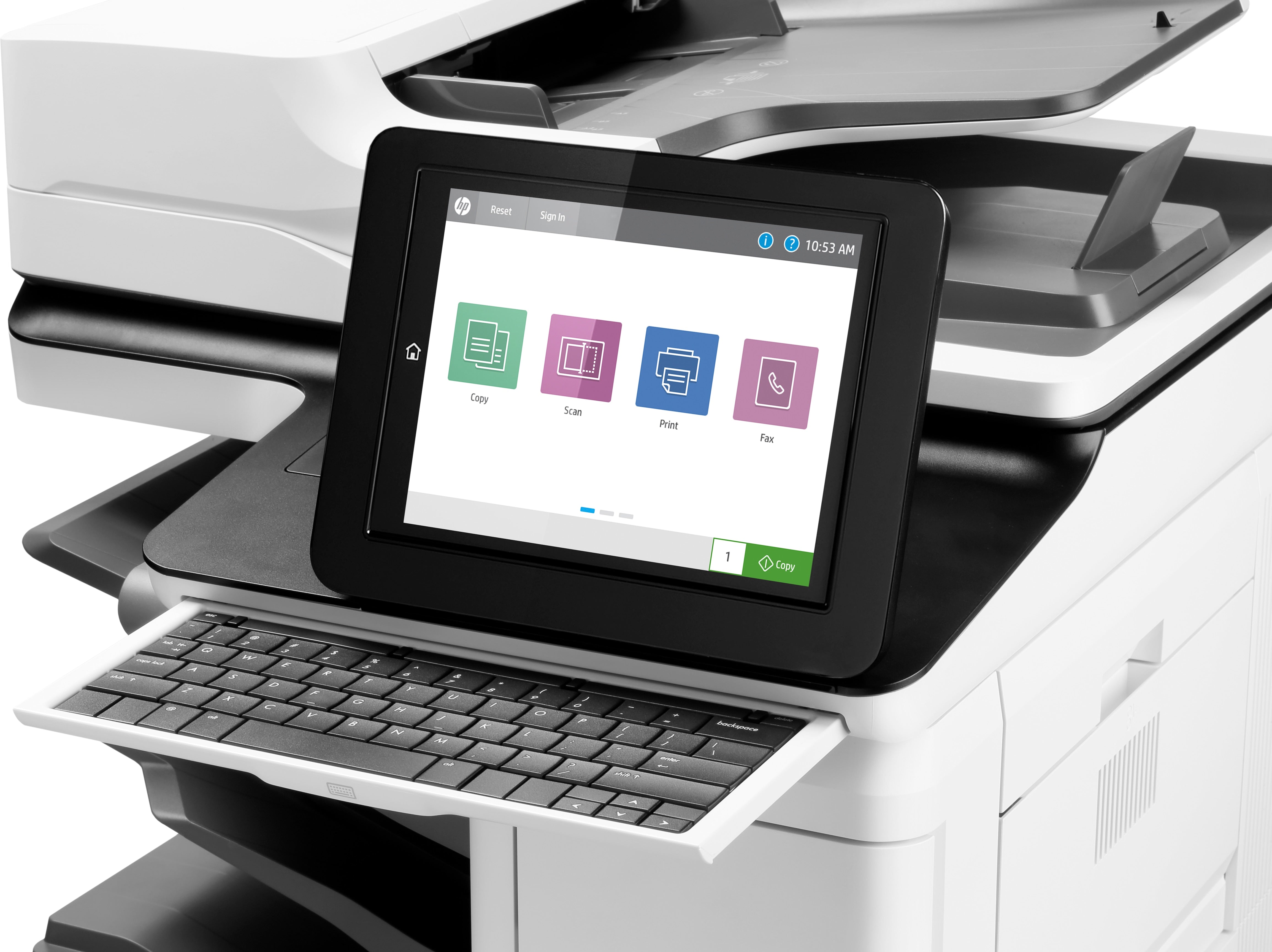Printer HP LaserJet Enterprise Flow M681z (J8A13A) - Cartouches Certifiees