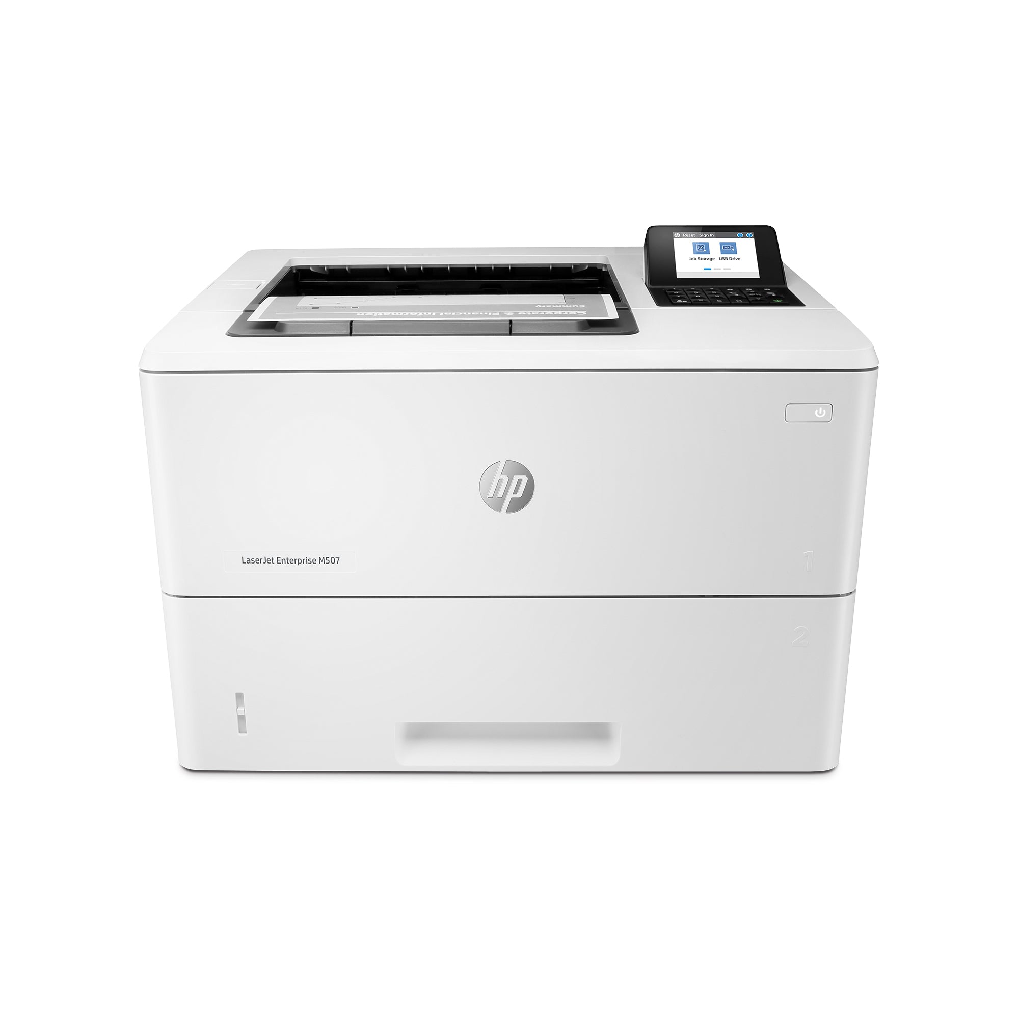 Printer HP LaserJet Enterprise M507dn (1PV87A) - Cartouches Certifiees