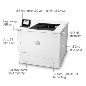 Printer HP LaserJet Enterprise M607n (K0Q14A) - Cartouches Certifiees