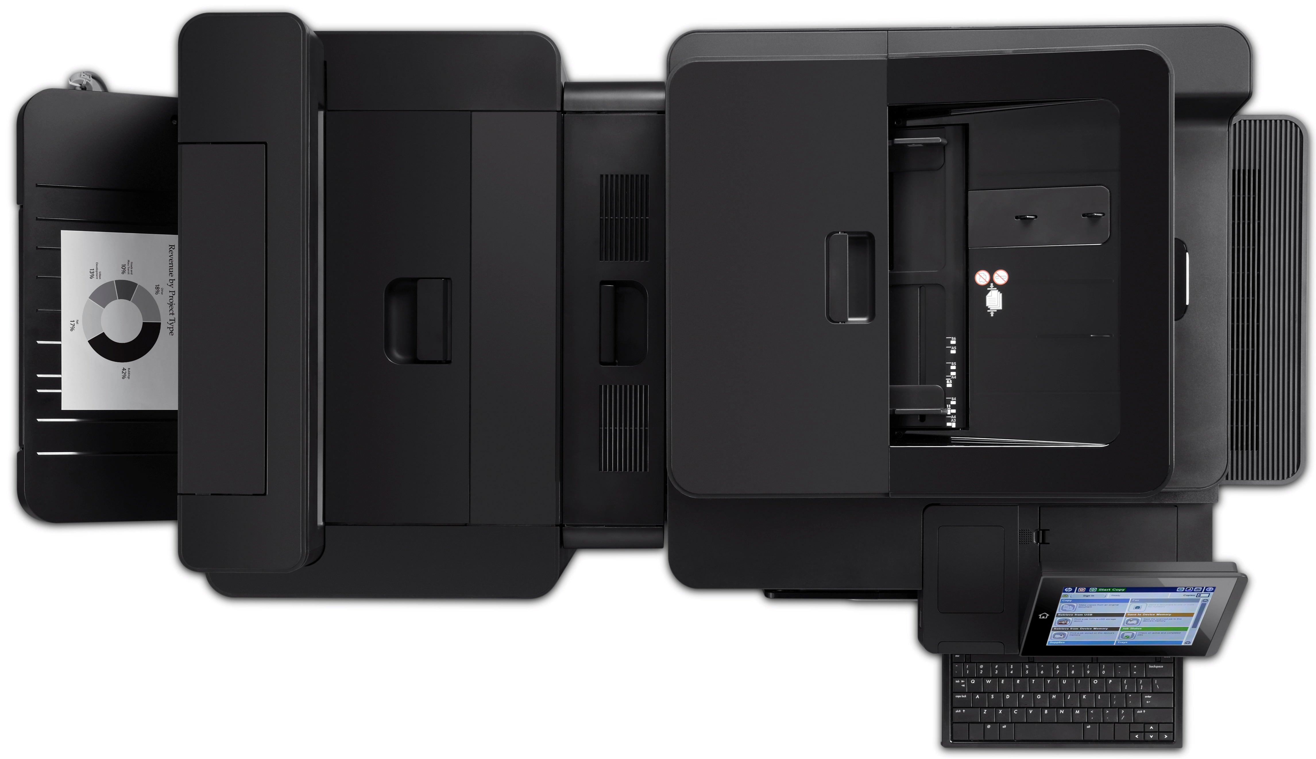 Printer HP LaserJet Enterprise M830z (D7P68A) - Cartouches Certifiees