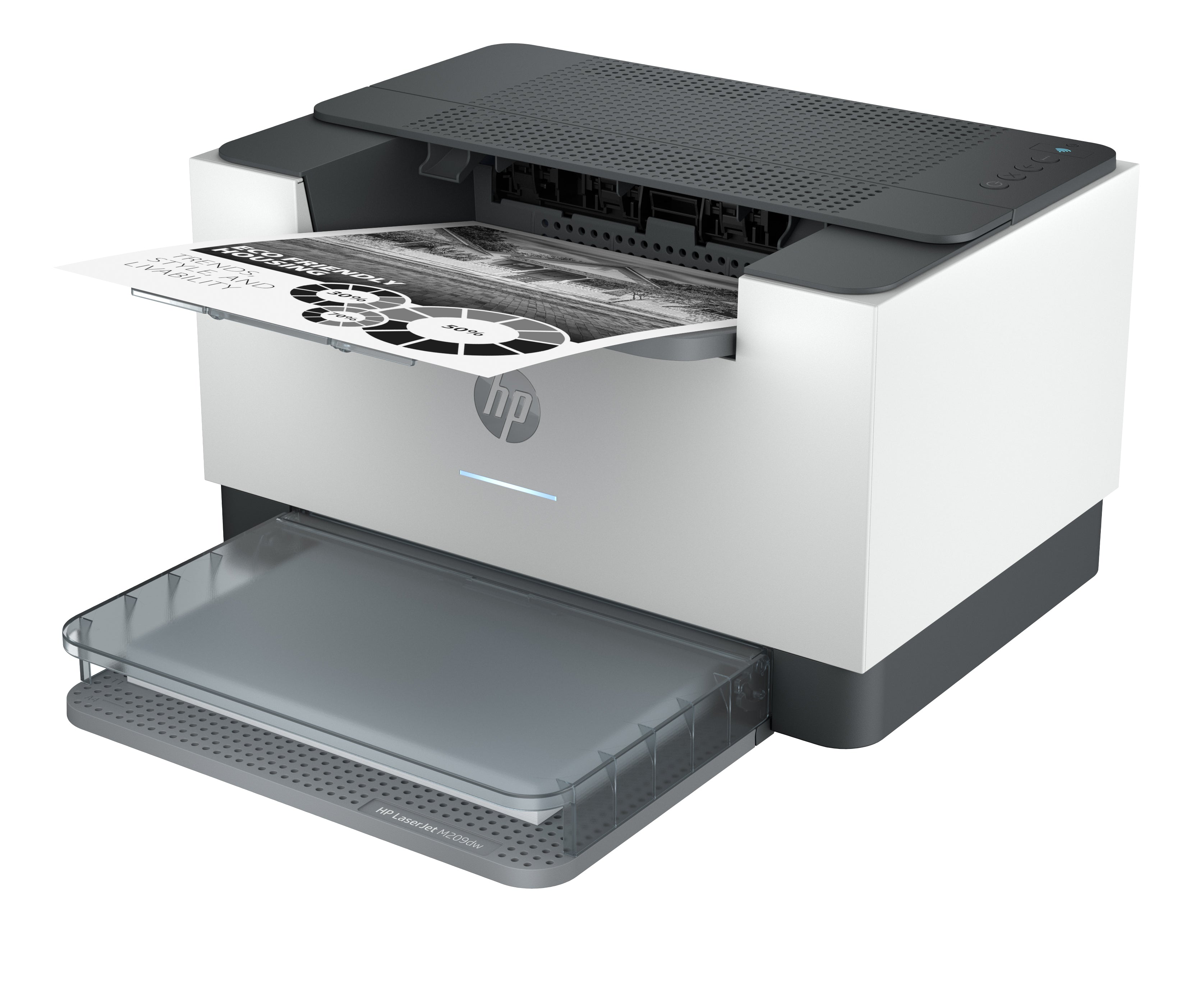 Printer HP LaserJet M209dw (6GW62F) - Cartouches Certifiees