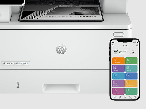 Printer HP LaserJet Pro MFP 4101dw (2Z620F) - Cartouches Certifiees