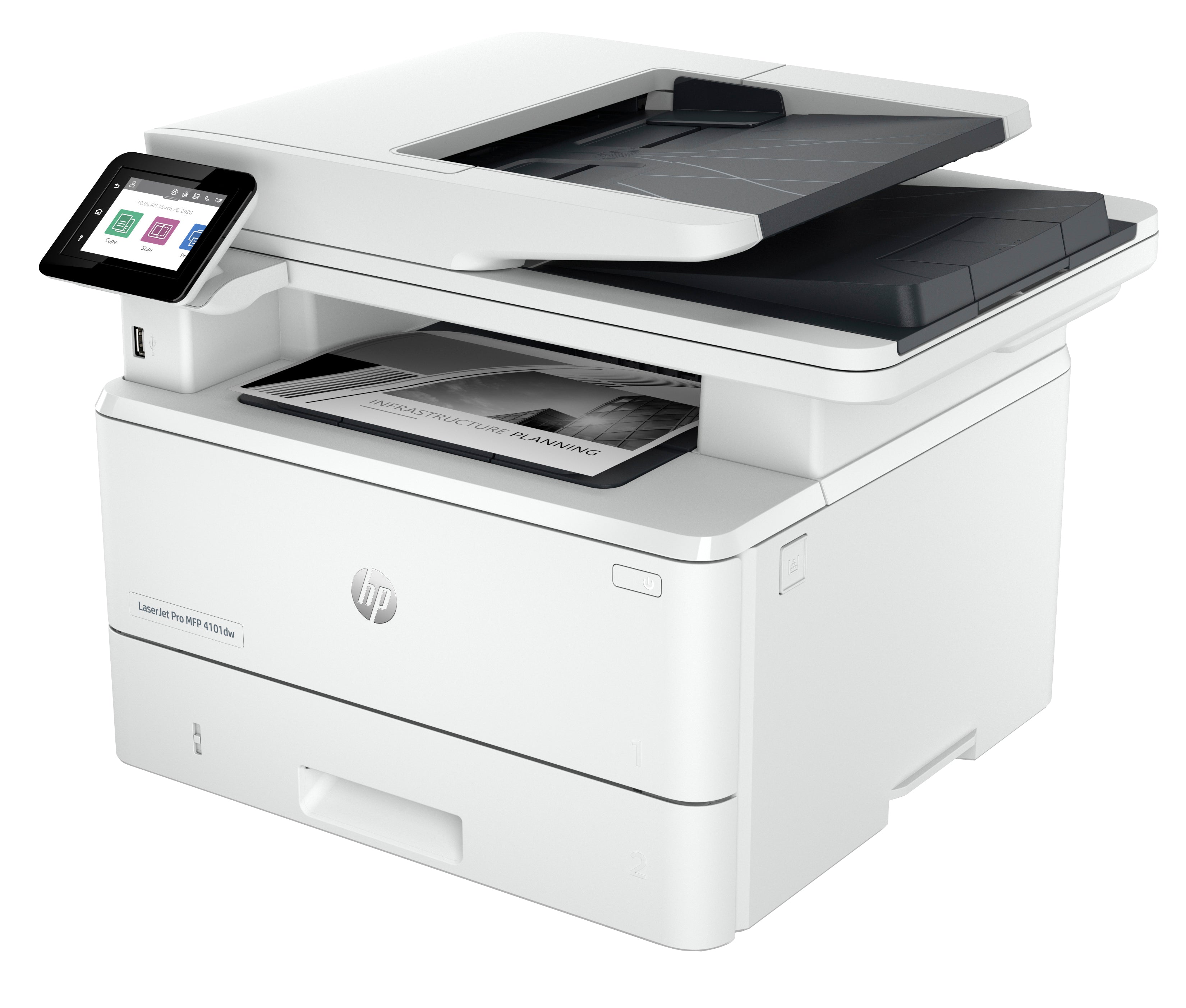 Printer HP LaserJet Pro MFP 4101dw (2Z620F) - Cartouches Certifiees