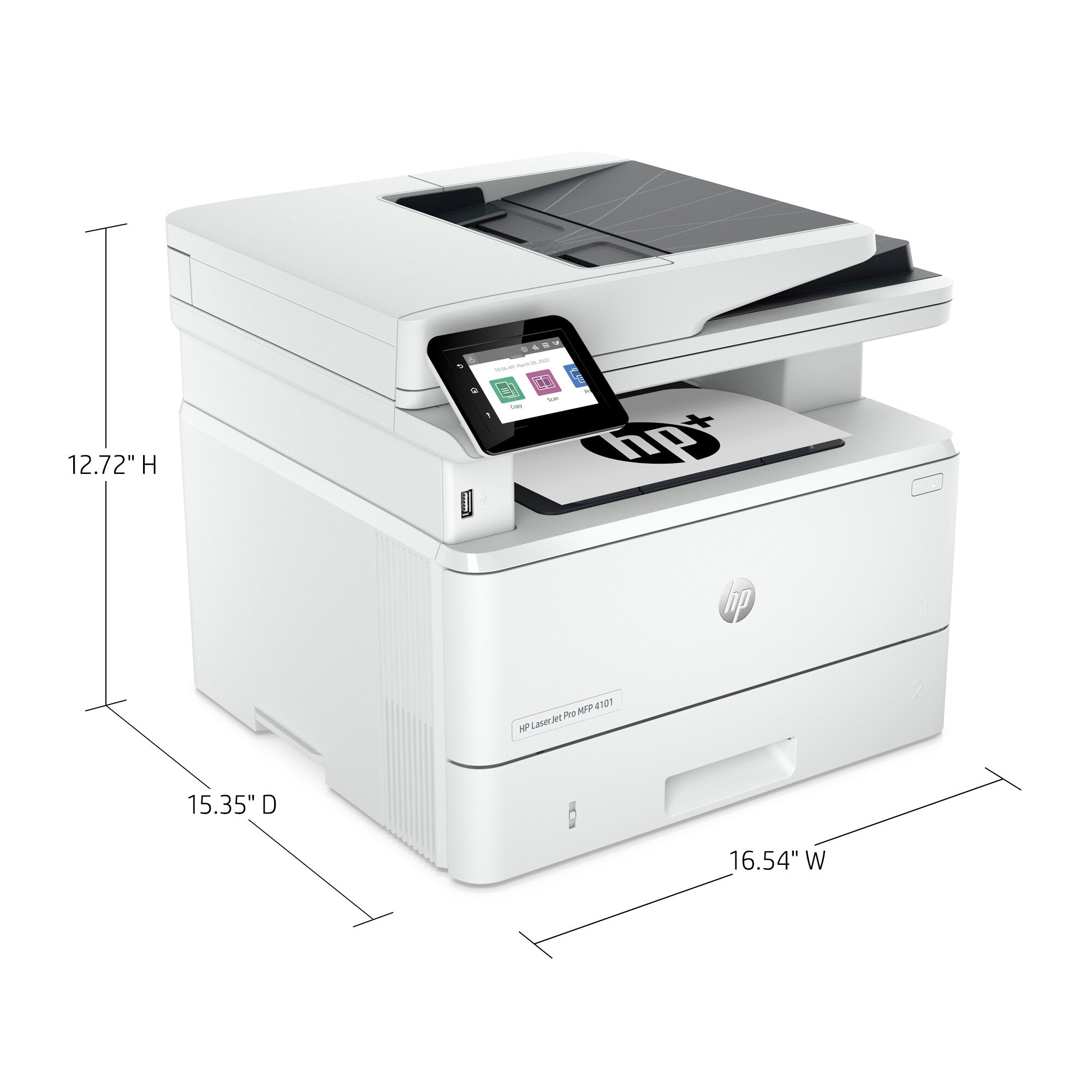 Printer HP LaserJet Pro MFP 4101dwe (2Z620E) - Cartouches Certifiees