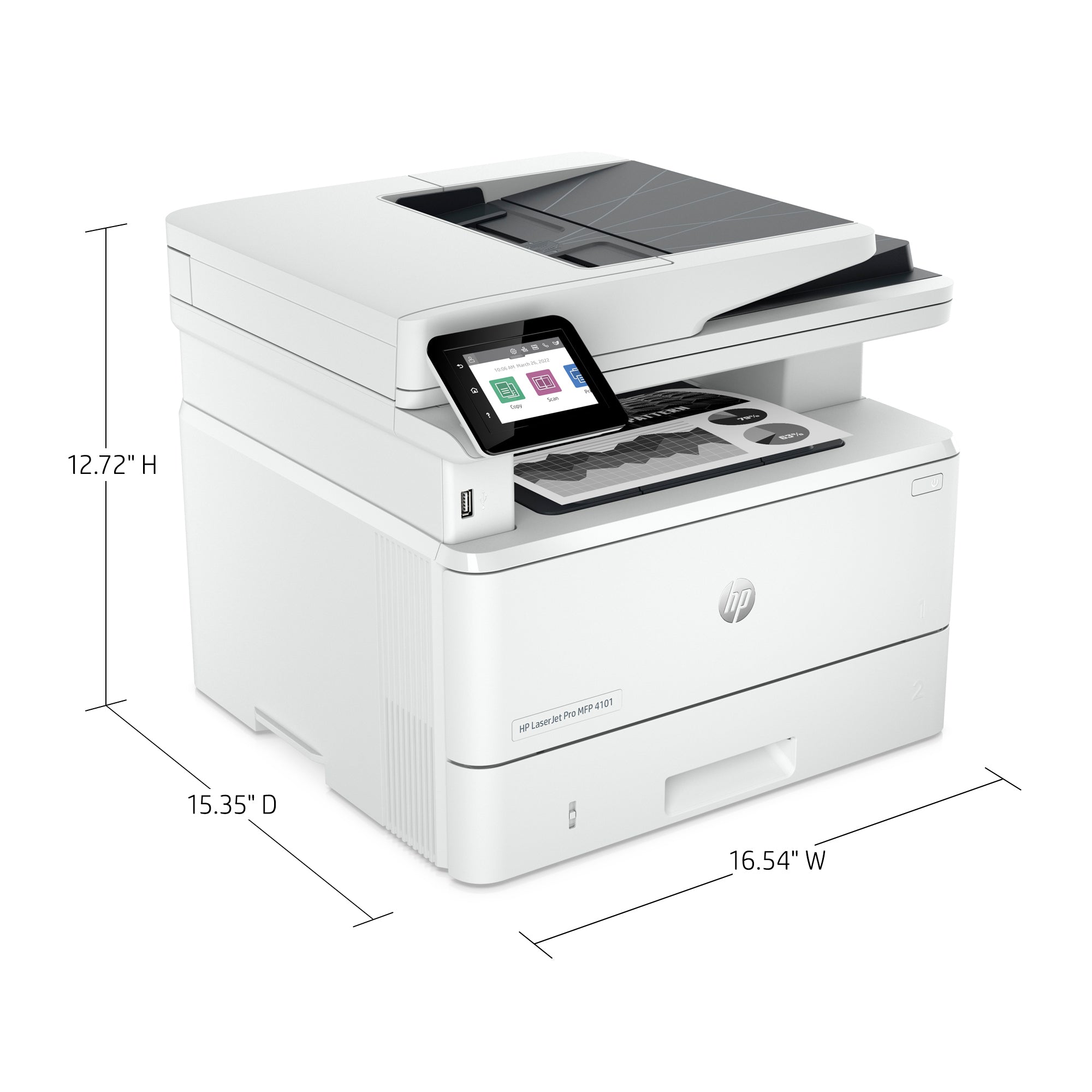 Printer HP LaserJet Pro MFP 4101fdw (2Z619F) - Cartouches Certifiees