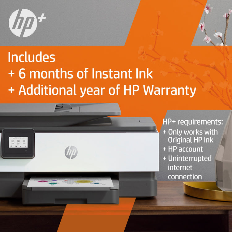 Printer HP OfficeJet 8015e (228F5A) - Cartouches Certifiees