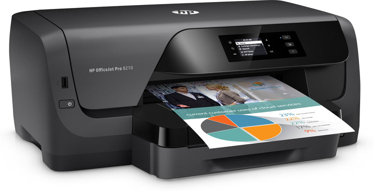 Printer HP Officejet Pro 8210 (D9L64A) - Cartouches Certifiees