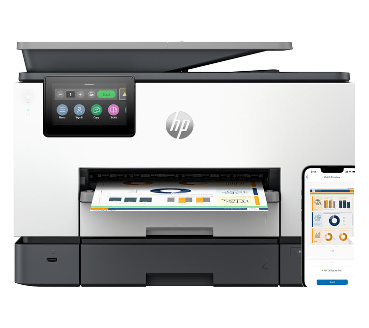 Printer HP OfficeJet Pro 9130b (4U561B) - Cartouches Certifiees