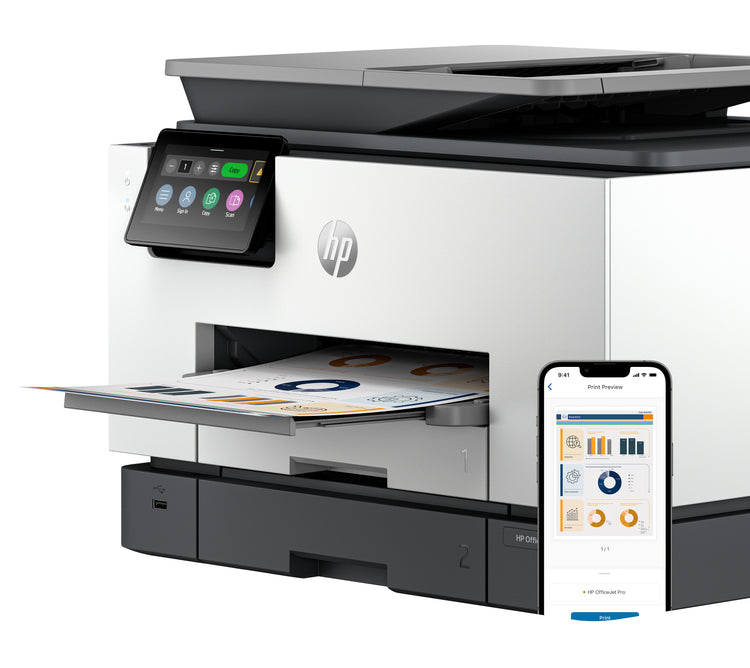 Printer HP OfficeJet Pro 9130b (4U561B) - Cartouches Certifiees