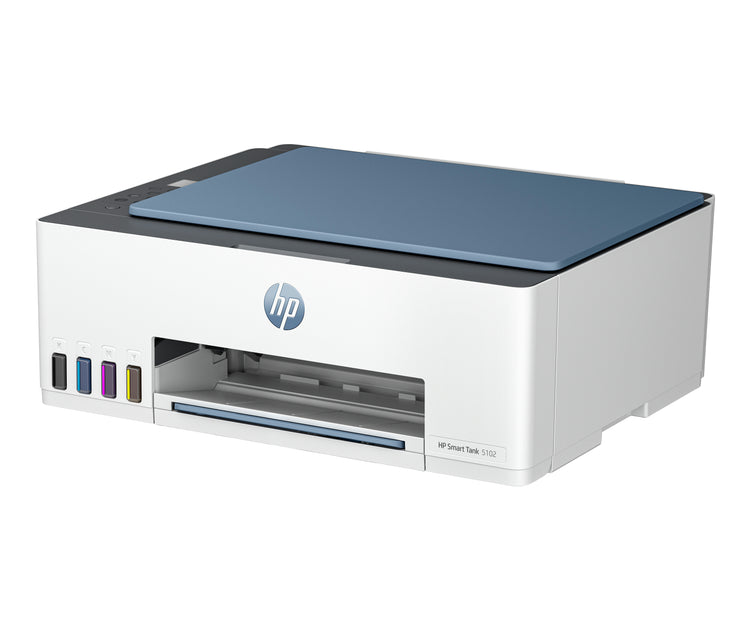 Printer HP Smart Tank 5102 Wireless All-in-One Multifunction (4A8D0A) - Cartouches Certifiees