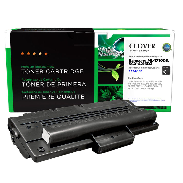 Refurbished SAMSUNG ML-1710D3 (ML1710D3) Black Toner Cartridge - Cartouches Certifiées