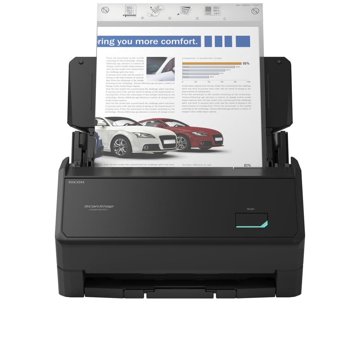 RICOH PFU SCANSNAP IX2400 BLACK (PA03870-B005) - Cartouches Certifiees