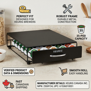 ROLLING K-CUP KEURIG DRAWER 35CT - Cartouches Certifiees