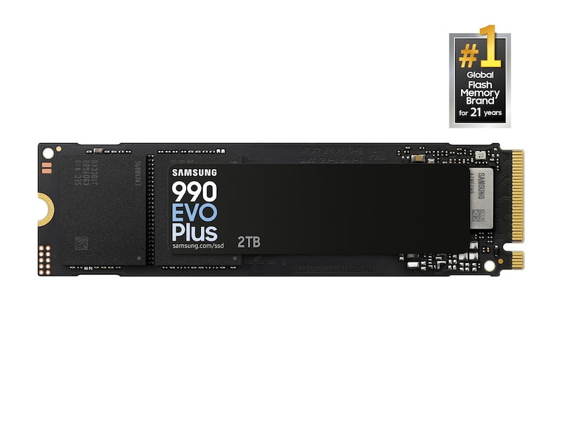 SAMSUNG 990 EVO Plus 2 TB M.2 PCI Express 4.0 NVMe V-NAND TLC (MZ-V9S2T0B/AM) - Cartouches Certifiees