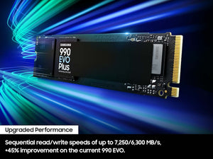 SAMSUNG 990 EVO Plus 4 TB M.2 PCI Express 4.0 NVMe V-NAND TLC (MZ-V9S4T0B/AM) - Cartouches Certifiees