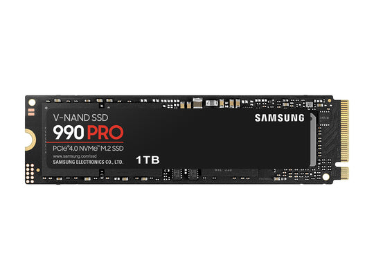 SAMSUNG 990 PRO 1 TB M.2 PCI Express 4.0 NVMe V-NAND MLC (MZ-V9P1T0B/AM)