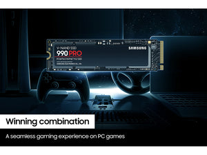 SAMSUNG 990 PRO 2 TB M.2 PCI Express 4.0 NVMe V-NAND MLC (MZ-V9P2T0B/AM) - Cartouches Certifiees