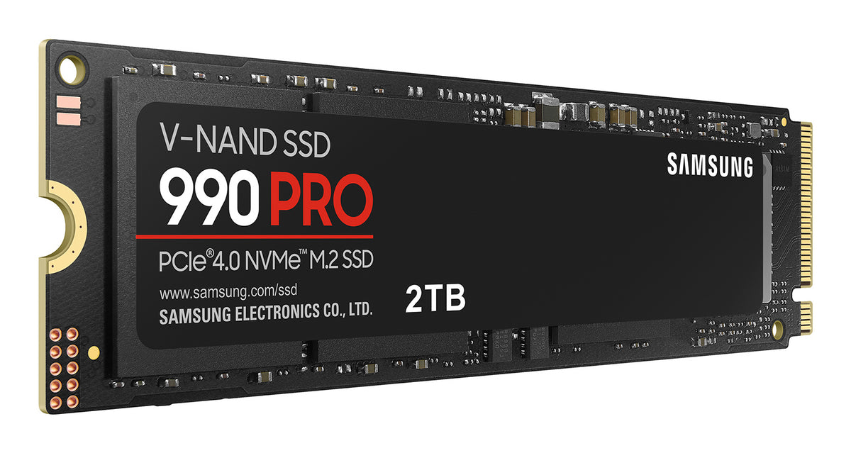 SAMSUNG 990 PRO 2 TB M.2 PCI Express 4.0 NVMe V-NAND MLC (MZ-V9P2T0B/AM) - Cartouches Certifiees