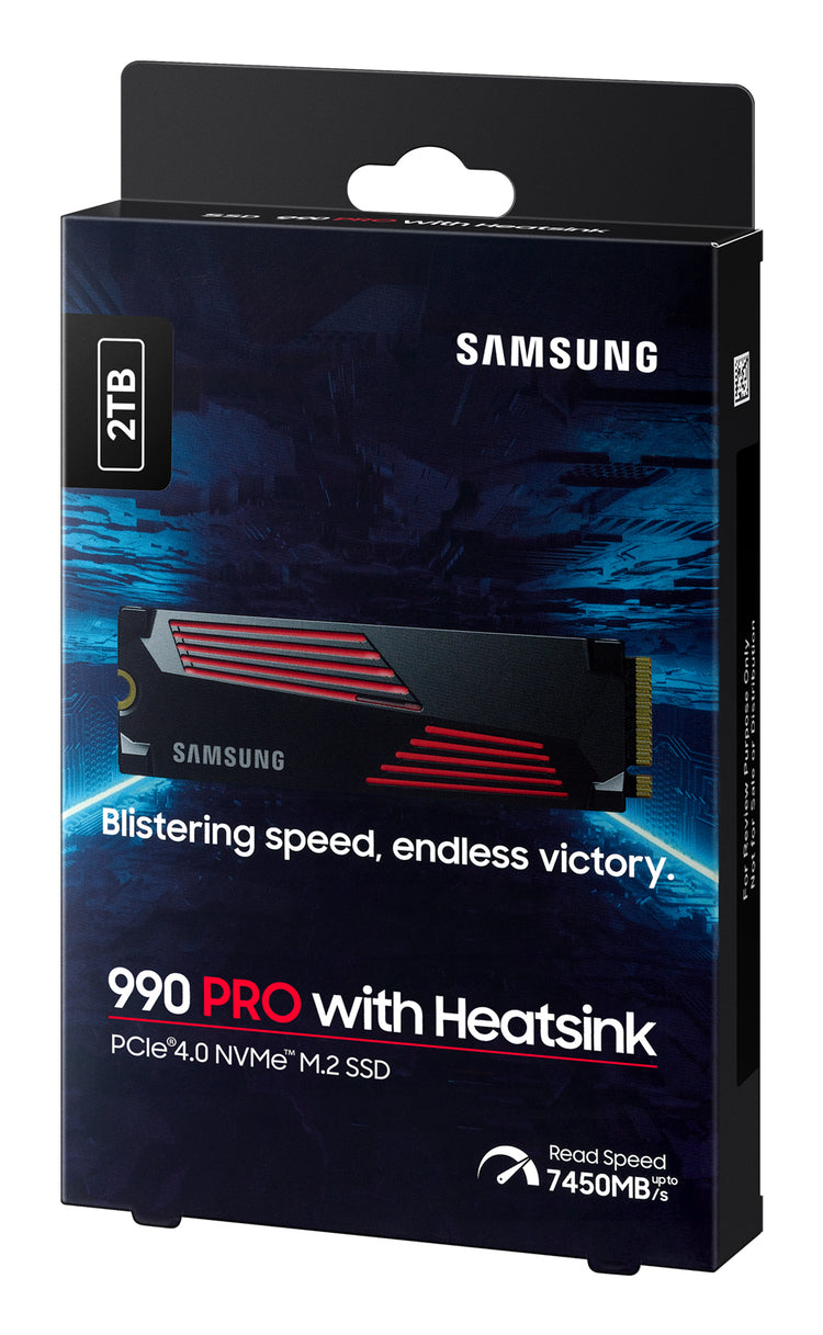 SAMSUNG 990 PRO 2 TB M.2 PCI Express 4.0 NVMe V-NAND MLC (MZ-V9P2T0CW) - Cartouches Certifiees