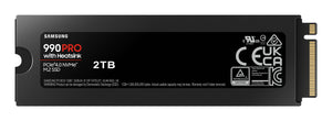 SAMSUNG 990 PRO 2 TB M.2 PCI Express 4.0 NVMe V-NAND MLC (MZ-V9P2T0CW) - Cartouches Certifiees