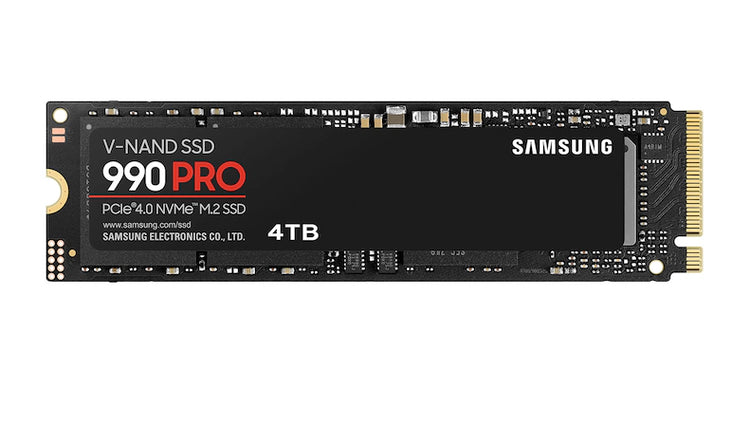 SAMSUNG 990 PRO 4 TB M.2 PCI Express 4.0 NVMe V-NAND TLC (MZ-V9P4T0B/AM) - Cartouches Certifiees