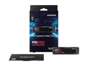 SAMSUNG 990 PRO 4 TB M.2 PCI Express 4.0 NVMe V-NAND TLC (MZ-V9P4T0B/AM) - Cartouches Certifiees
