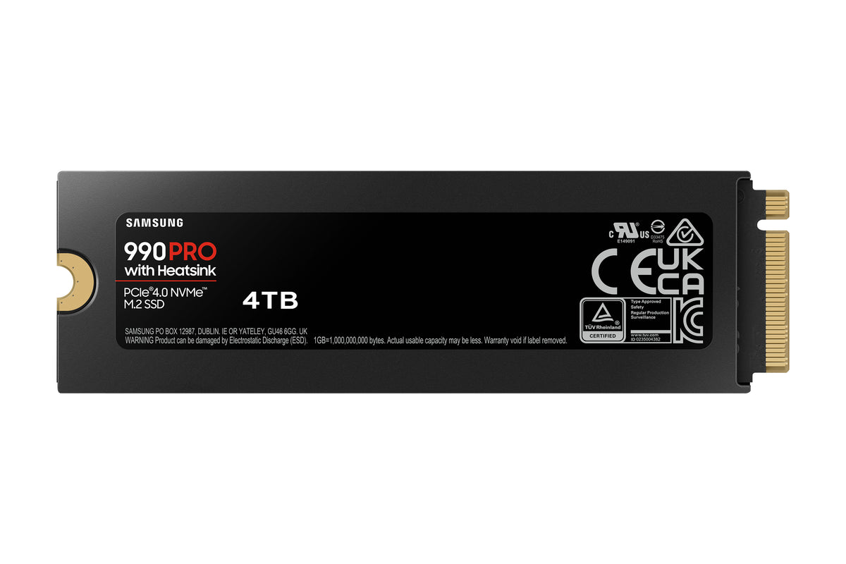 SAMSUNG 990 Pro 4 TB M.2 PCI Express 4.0 NVMe V-NAND TLC (MZ-V9P4T0CW) - Cartouches Certifiees