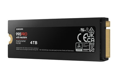 SAMSUNG 990 Pro 4 TB M.2 PCI Express 4.0 NVMe V-NAND TLC (MZ-V9P4T0CW) - Cartouches Certifiees