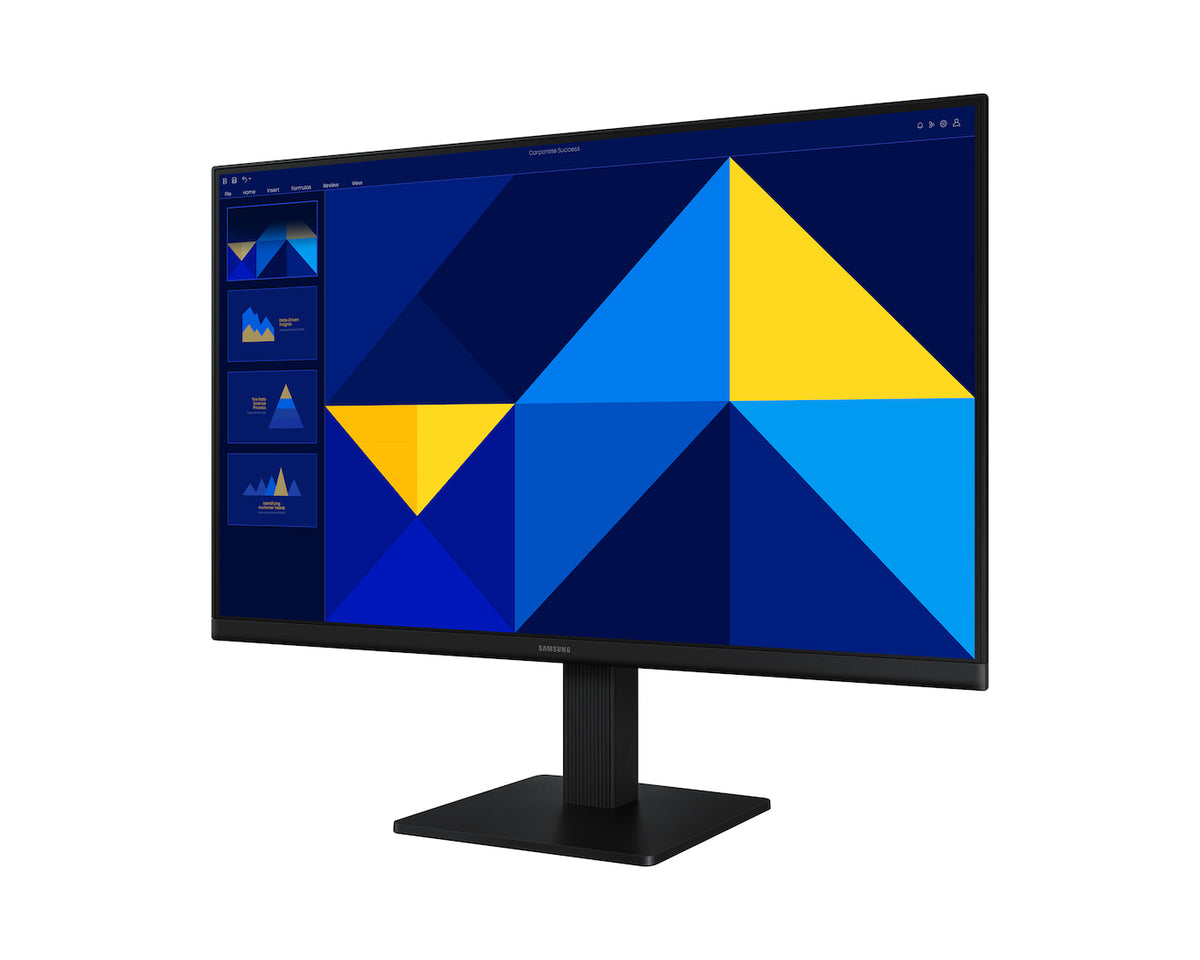 SAMSUNG computer monitor 61 cm (24") 1920 x 1080 pixels Full HD LED Black (LS24D300GANXZA) - Cartouches Certifiees