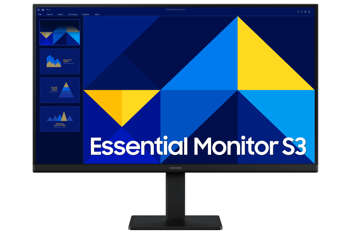 SAMSUNG computer monitor 68,6 cm (27") 1920 x 1080 pixels Full HD LCD Black (LS27D300GANXZA) - Cartouches Certifiees