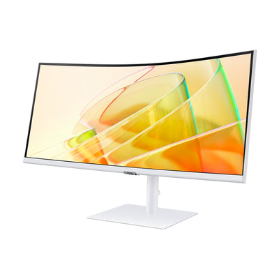 SAMSUNG computer monitor 86,4 cm (34") 3440 x 1440 pixels 4K Ultra HD LED White (LS34C650TANXGO) - Cartouches Certifiees
