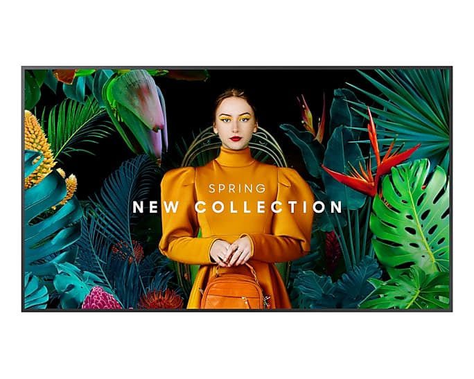 SAMSUNG DISPLAY Samsung LH50QBCEBGC Digital signage flat panel 127 cm (50") LCD Wi-Fi 350 cd/m² 4K Ultra HD Black Tizen 7.0 (LH50QBCEBGCXGO) - Cartouches Certifiees