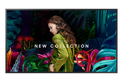 SAMSUNG DISPLAY Samsung QB50C-N Digital signage flat panel 127 cm (50") LED 350 cd/m² 4K Ultra HD Black Built-in processor Tizen 7.0 16/7 (LH50QBCNBGCXZC) - Cartouches Certifiees