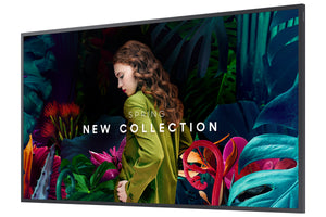 SAMSUNG DISPLAY Samsung QB50C-N Digital signage flat panel 127 cm (50") LED 350 cd/m² 4K Ultra HD Black Built-in processor Tizen 7.0 16/7 (LH50QBCNBGCXZC) - Cartouches Certifiees
