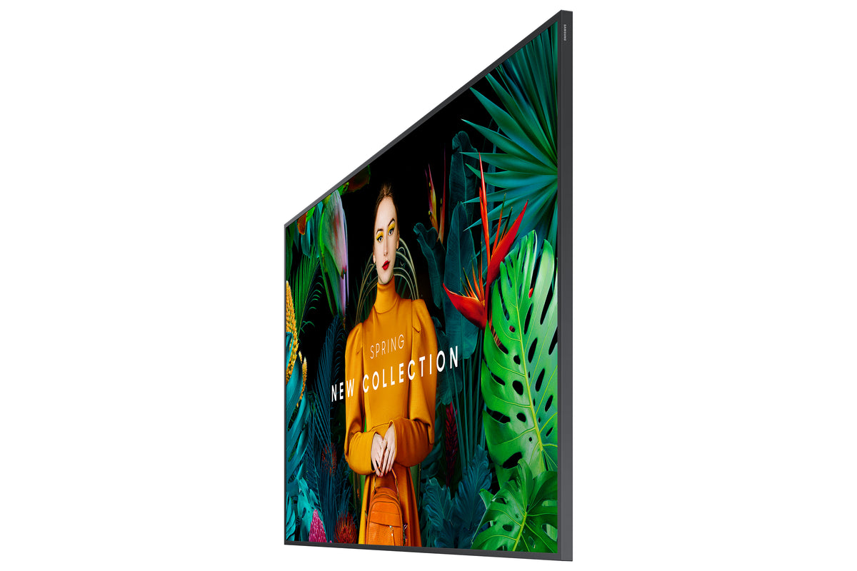 SAMSUNG DISPLAY Samsung QB75C signage display Digital signage flat panel 190,5 cm (75") LCD Wi-Fi 350 cd/m² 4K Ultra HD Black Built-in processor Tizen 16/7 (LH75QBCEBGCXGO) - Cartouches Certifiees