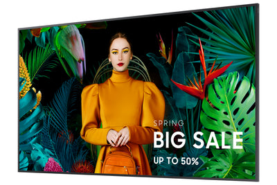 SAMSUNG DISPLAY Samsung QH55C signage display Digital signage flat panel 139,7 cm (55") LCD Wi-Fi 700 cd/m² 4K Ultra HD Black Built-in processor Tizen 24/7 (LH55QHCEBGCXGO) - Cartouches Certifiees