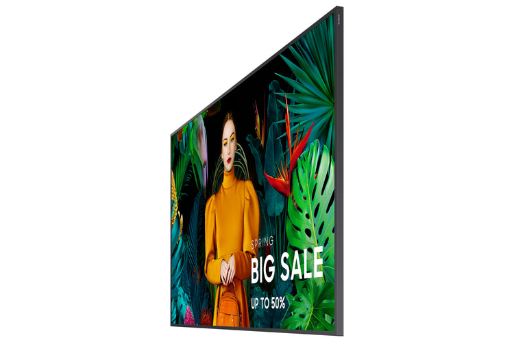 SAMSUNG DISPLAY Samsung QH55C signage display Digital signage flat panel 139,7 cm (55") LCD Wi-Fi 700 cd/m² 4K Ultra HD Black Built-in processor Tizen 24/7 (LH55QHCEBGCXGO) - Cartouches Certifiees