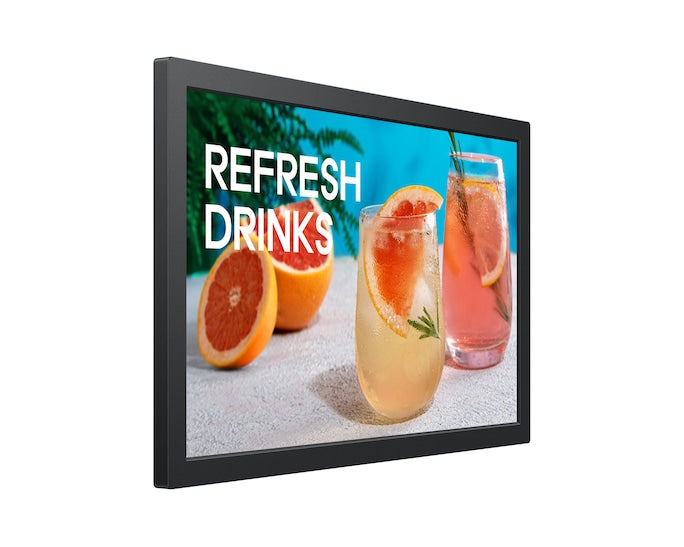 SAMSUNG DISPLAY Samsung signage display Digital A-board 33 cm (13") LED Wi-Fi 500 cd/m² Full HD Black Android 16/7 (LH13QBCEBGBXZA) - Cartouches Certifiees