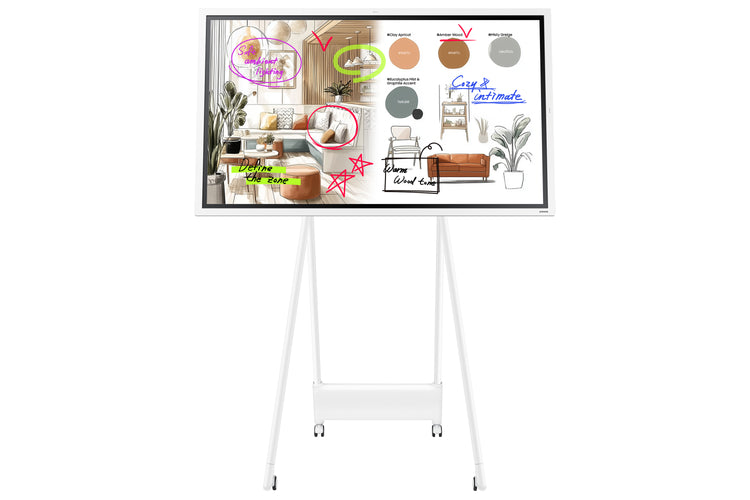 SAMSUNG DISPLAY Samsung WM55FX interactive whiteboard 139,7 cm (55") 3840 x 2160 pixels Touchscreen Grey, White HDMI (LH55WMFWBGCXZC) - Cartouches Certifiees
