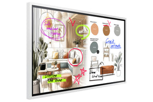 SAMSUNG DISPLAY Samsung WM65FX interactive whiteboard 165,1 cm (65") 3840 x 2160 pixels Touchscreen Grey, White HDMI (LH65WMFWBGCXZC) - Cartouches Certifiees