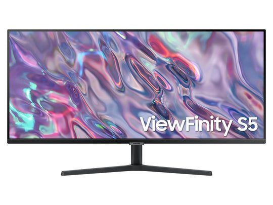 SAMSUNG ELECTRONICS Samsung computer monitor 86,4 cm (34") 3440 x 1440 pixels UltraWide Quad HD LED Black (LS34C504GANXZA)