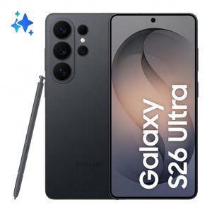 SAMSUNG Galaxy S26 Ultra 17,5 cm (6.9") Dual SIM Android 16.0 5G USB Type-C 12 GB 256 GB 5000 mAh Black (SM-S948WZKAXAC) - Cartouches Certifiees