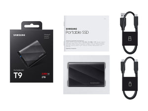 SAMSUNG MU-PG4T0B 4 TB USB Type-C 3.2 Gen 1 (3.1 Gen 1) Black (MU-PG4T0B/AM) - Cartouches Certifiees