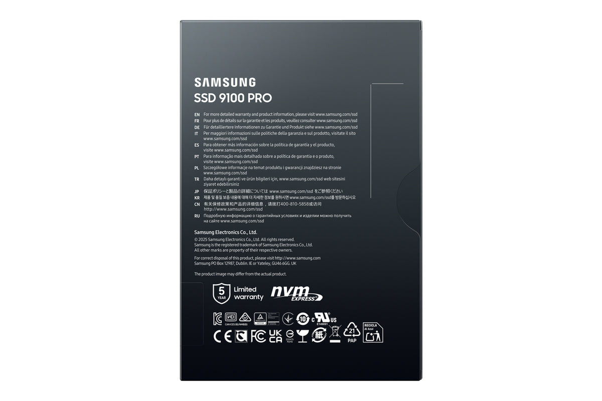 SAMSUNG MZ-VAP1T0B 1 TB M.2 PCI Express 5.0 NVMe V-NAND TLC (MZ-VAP1T0B/AM) - Cartouches Certifiees
