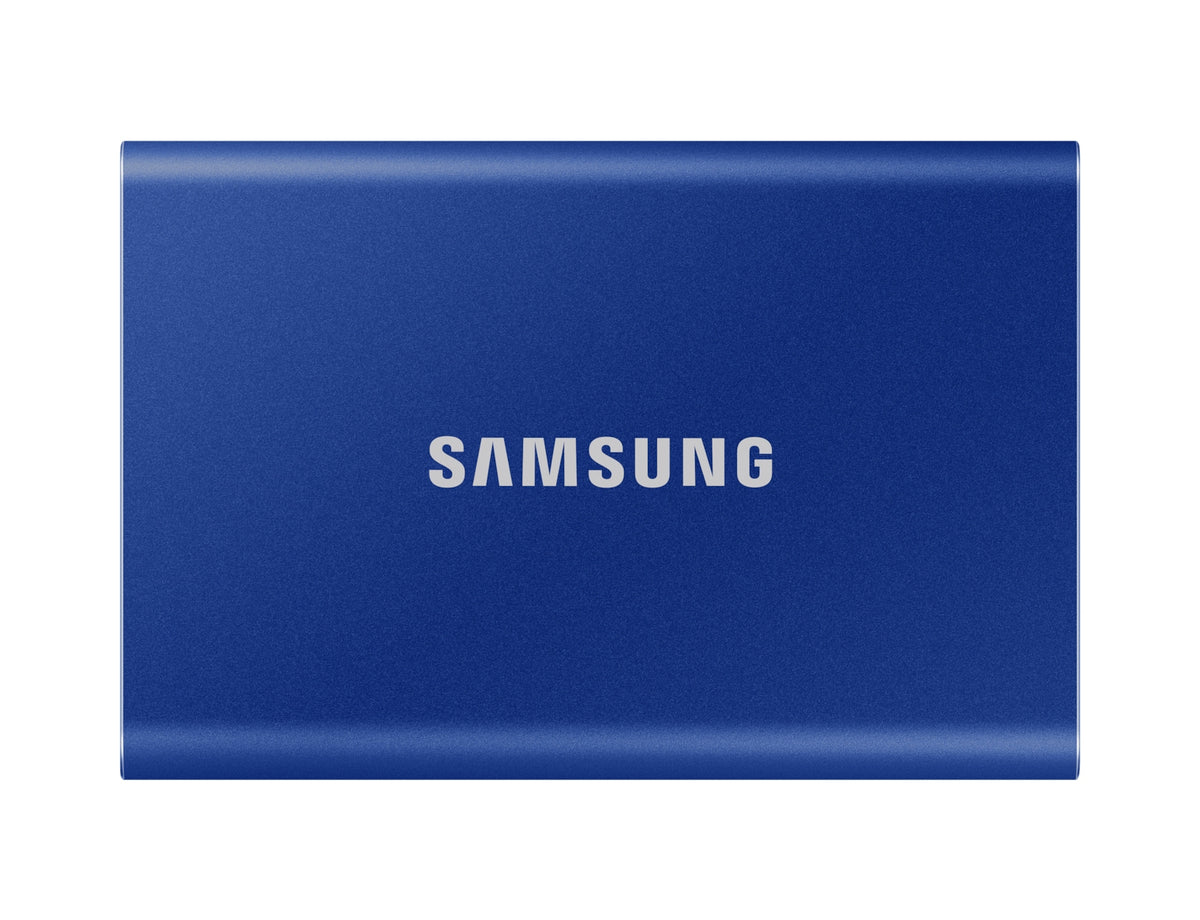 SAMSUNG T7 1 TB USB Type-C 3.2 Gen 2 (3.1 Gen 2) Blue (MU-PC1T0H/AM) - Cartouches Certifiees