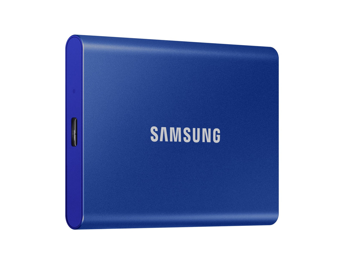 SAMSUNG T7 1 TB USB Type-C 3.2 Gen 2 (3.1 Gen 2) Blue (MU-PC1T0H/AM) - Cartouches Certifiees
