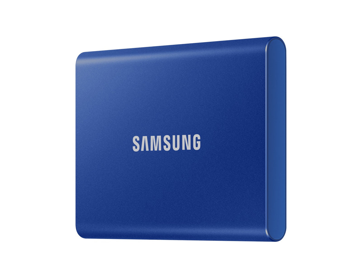 SAMSUNG T7 1 TB USB Type-C 3.2 Gen 2 (3.1 Gen 2) Blue (MU-PC1T0H/AM) - Cartouches Certifiees