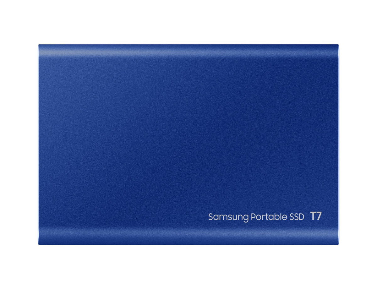 SAMSUNG T7 1 TB USB Type-C 3.2 Gen 2 (3.1 Gen 2) Blue (MU-PC1T0H/AM) - Cartouches Certifiees