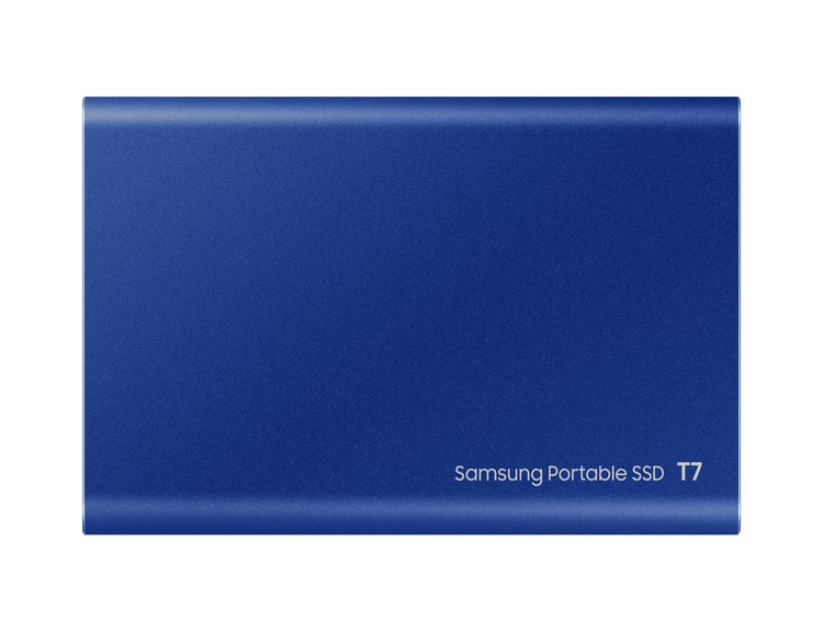 SAMSUNG T7 1 TB USB Type-C 3.2 Gen 2 (3.1 Gen 2) Blue (MU-PC1T0H/AM) - Cartouches Certifiees