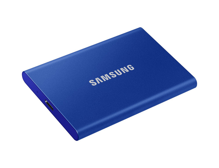 SAMSUNG T7 1 TB USB Type-C 3.2 Gen 2 (3.1 Gen 2) Blue (MU-PC1T0H/AM) - Cartouches Certifiees